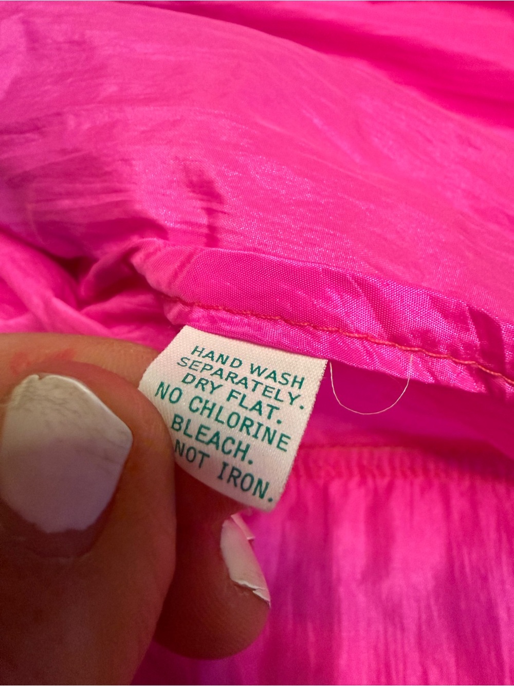 Forrester’s Vintage neon pink teal MEDIUM windbreaker jacket colorblock neon - Picture 4 of 10